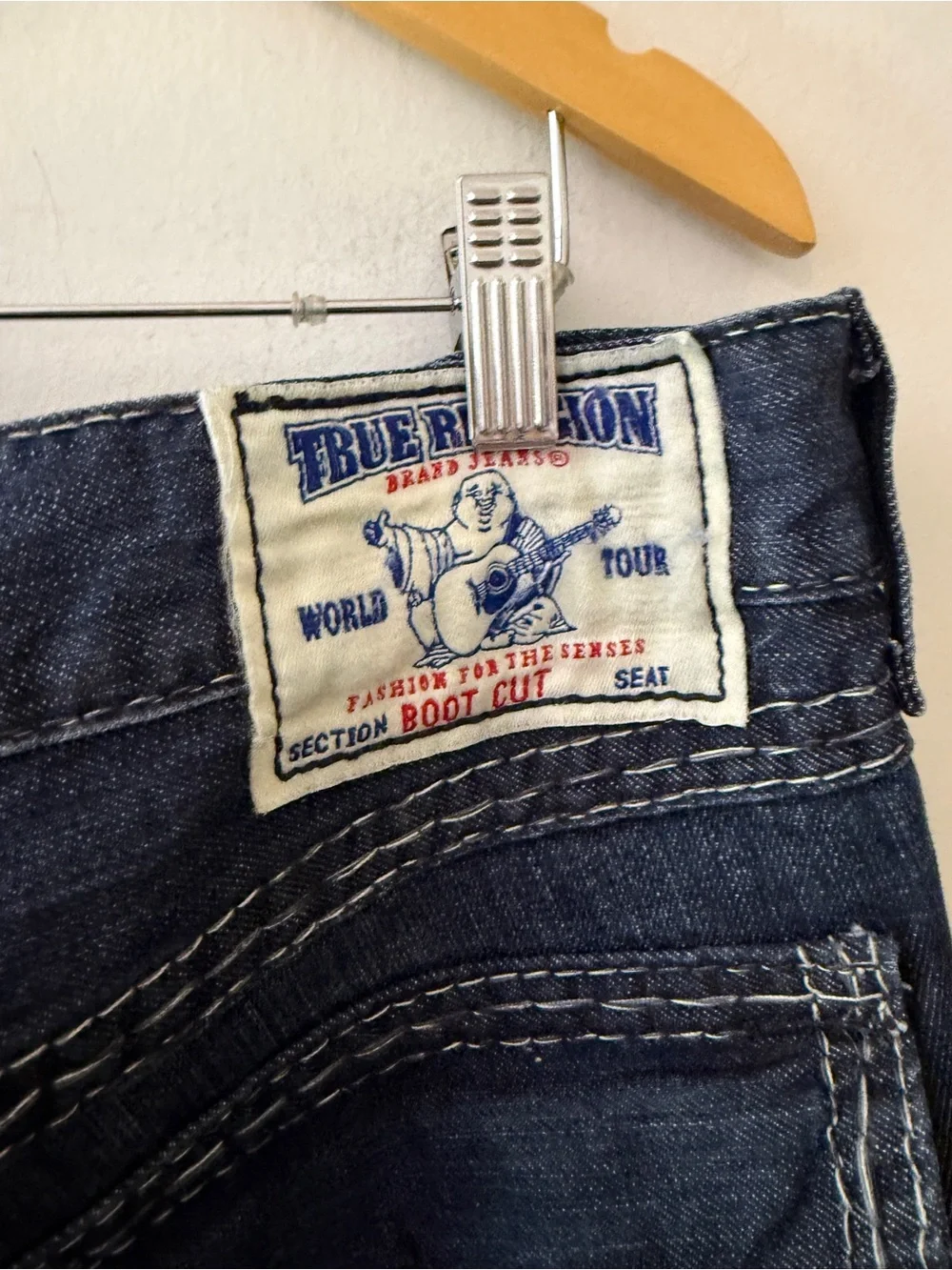 Y2K vintage True Religion Men's Boot Cut Jeans